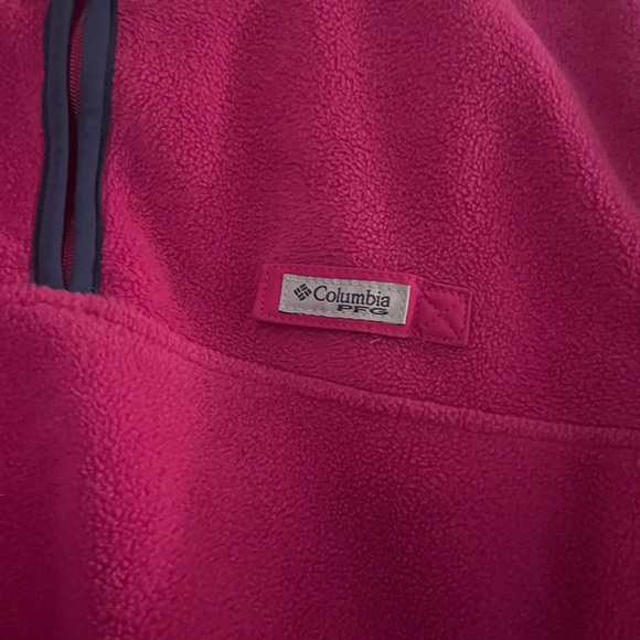 Columbia Half Zip Fleece. Size L - Picture 3 of 4